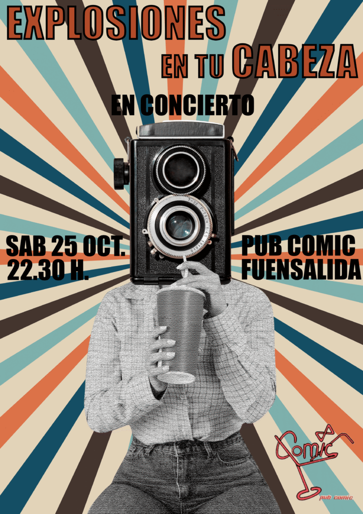 Diseño de cartel para concierto