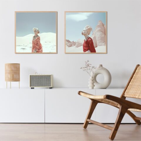 APARADOR CON AFRICANAS