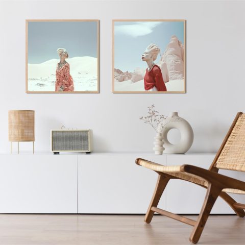 APARADOR CON AFRICANAS