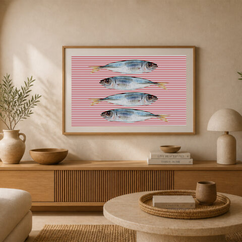 Sardinas en rojo