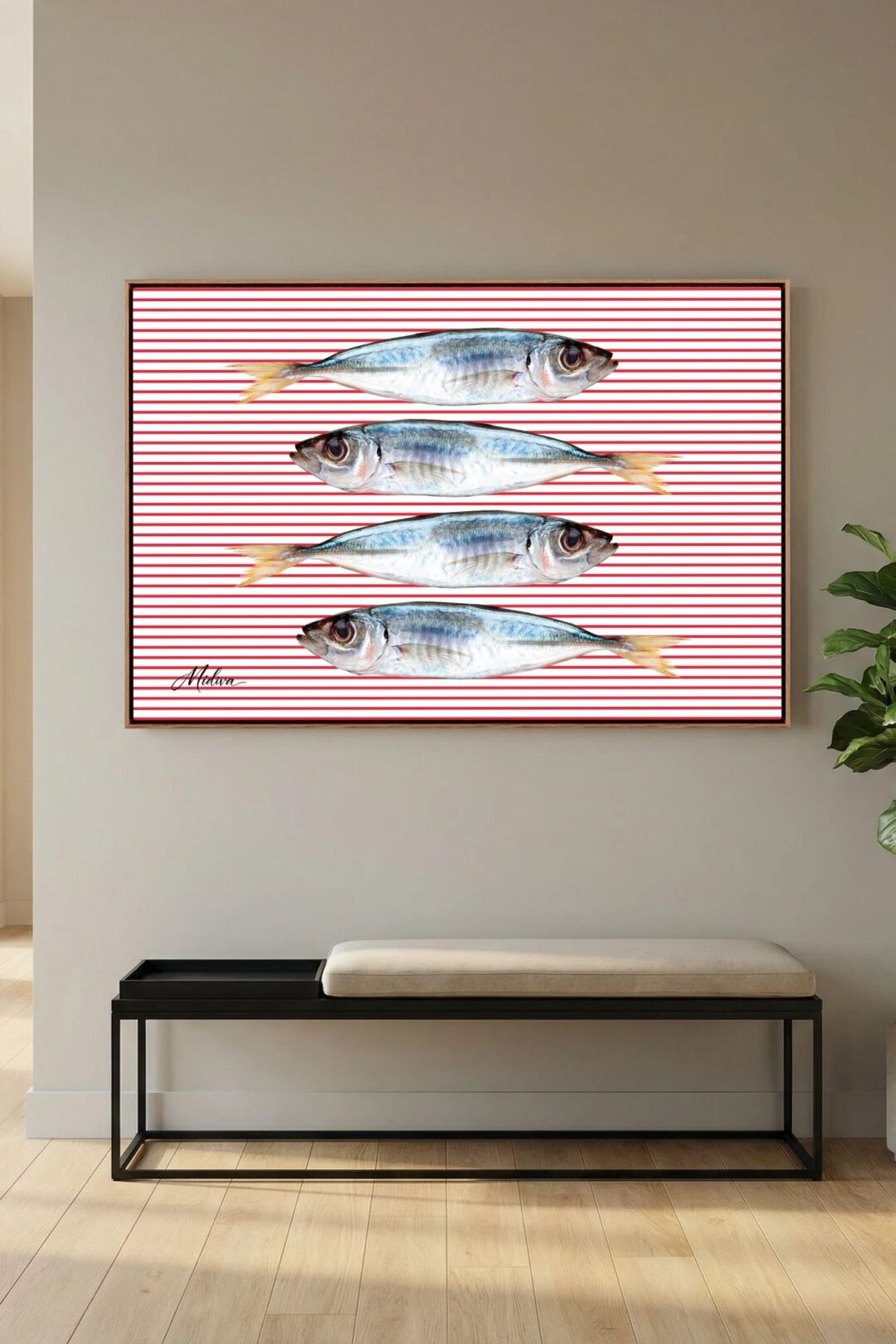 Sardinas en rojo